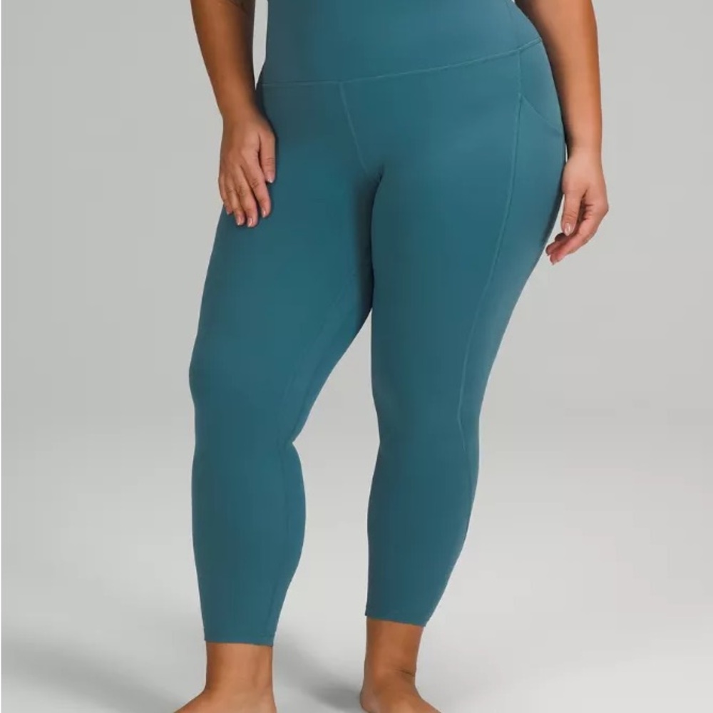 Teal Women's High-Waisted Leggings